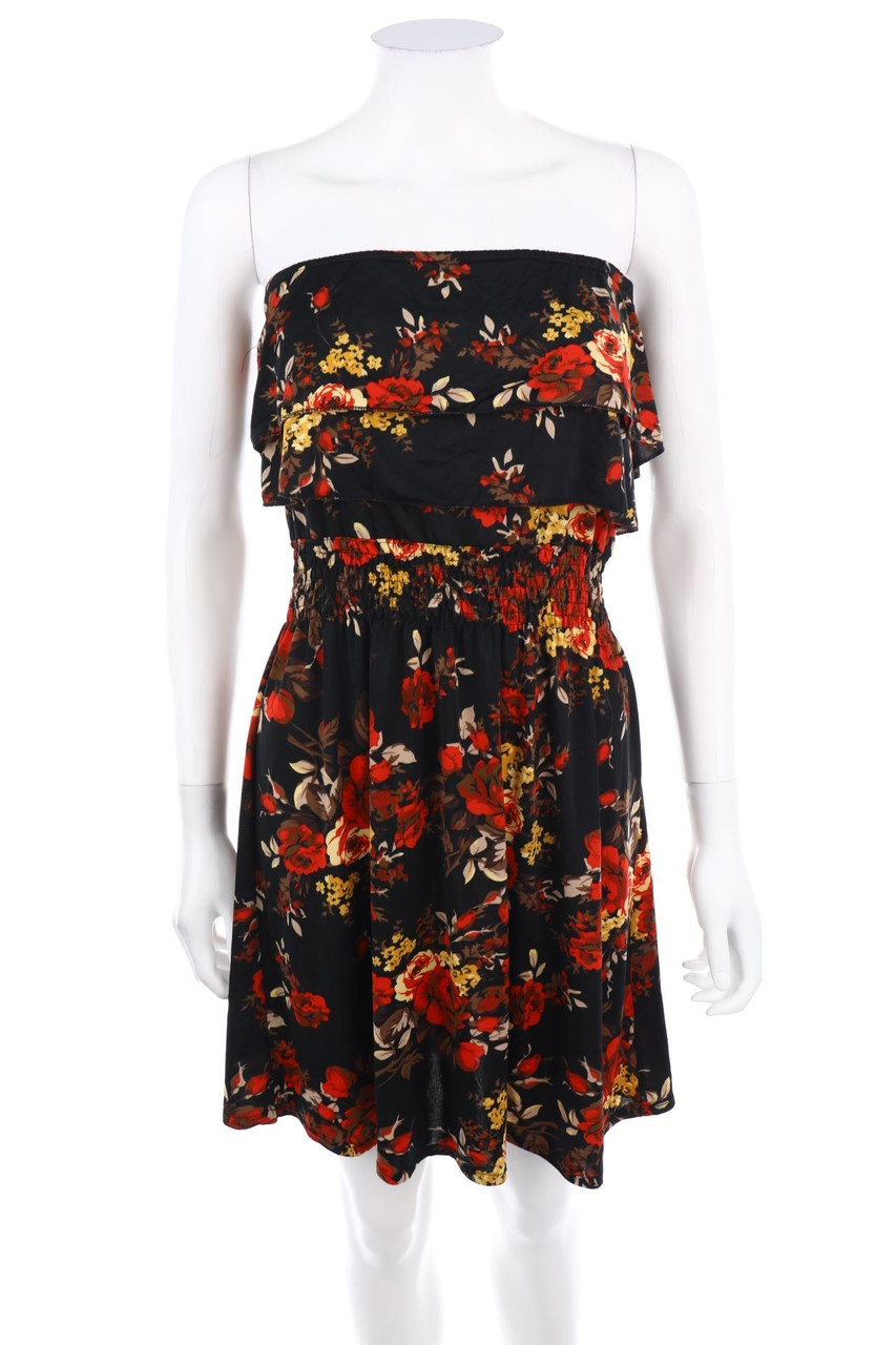 BELCCI - Volants-Kleid mit Blumen-Print - D 34
