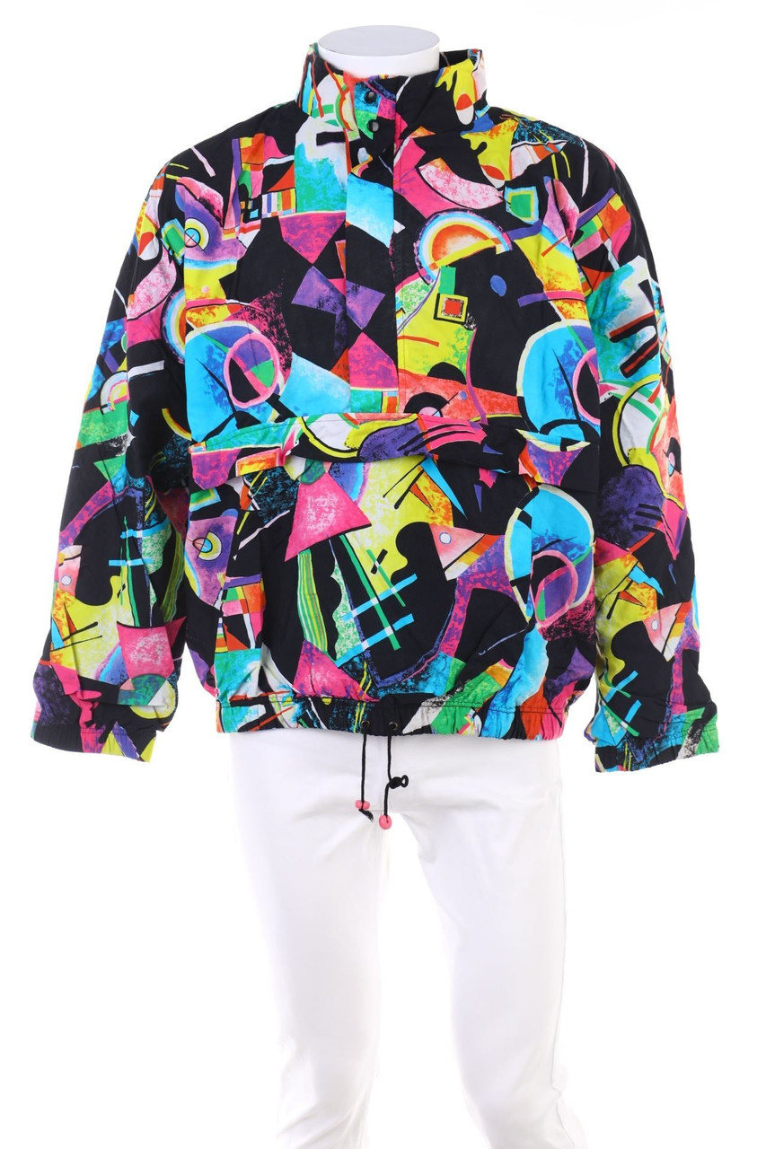 BLICKAREN - 80s-Windbreaker-Jacke - XL