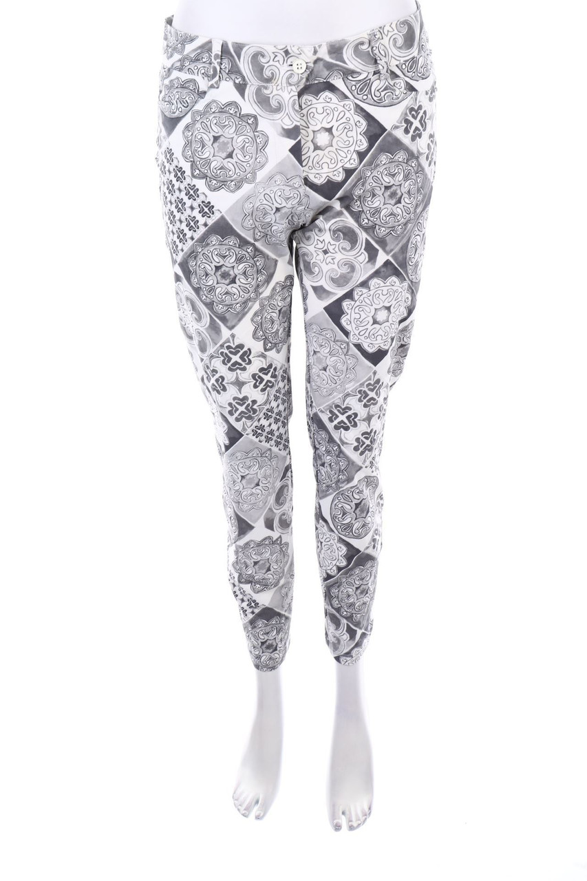 CHERVÓ - Hose mit Print - D 38