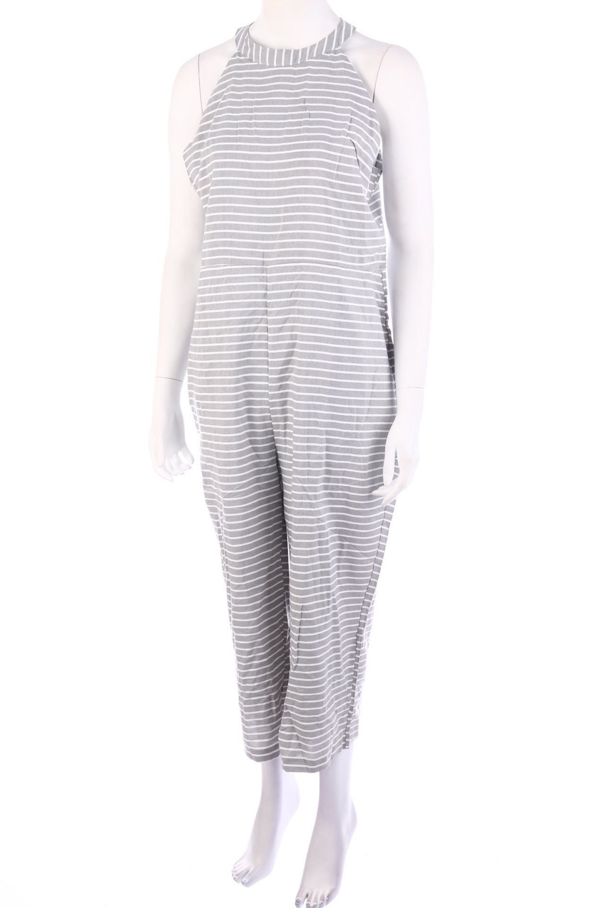 Ohne Label - Jumpsuit mit Streifen - D 44
