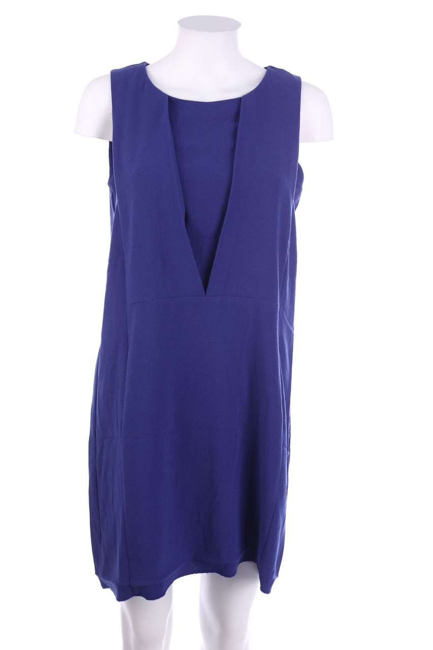 MANGO - Minikleid mit Drapierung - S