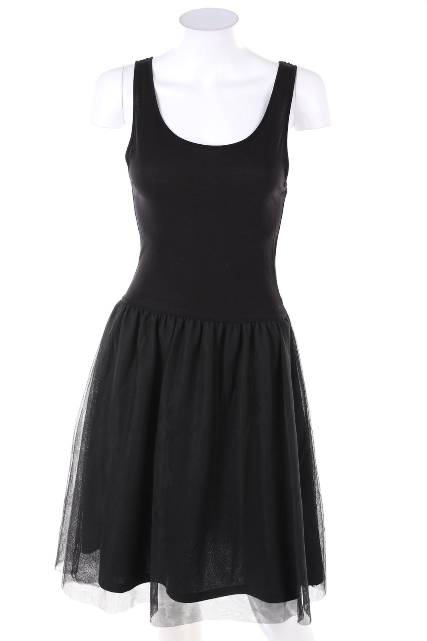 Ohne Label - Kleid mit Tüll - XXS