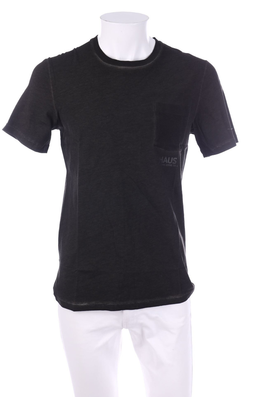 HAUS GOLDEN GOOSE - T-Shirt mit Logo-Print - S