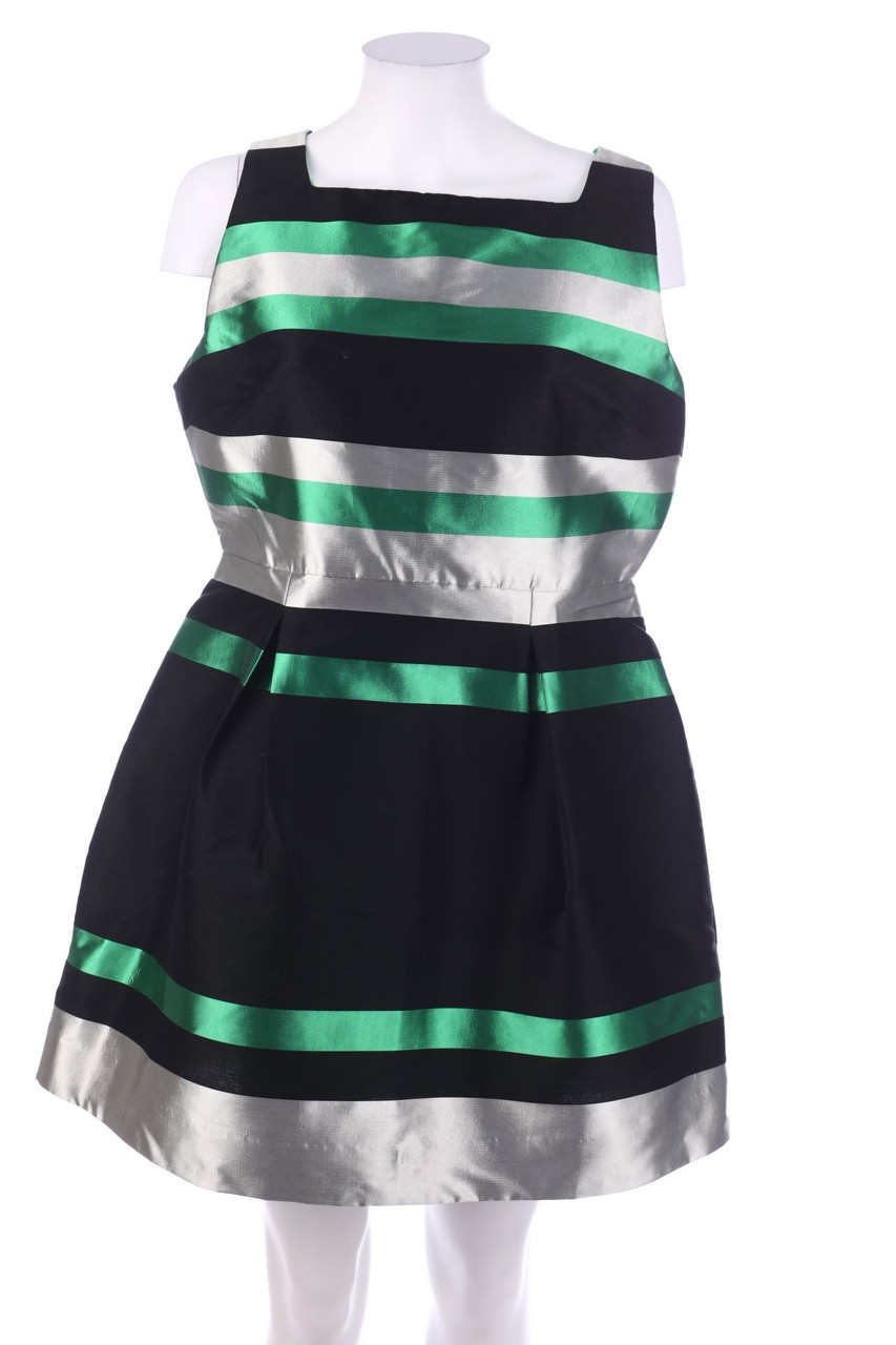 HH COUTURE - Metallic-Cocktailkleid - XL