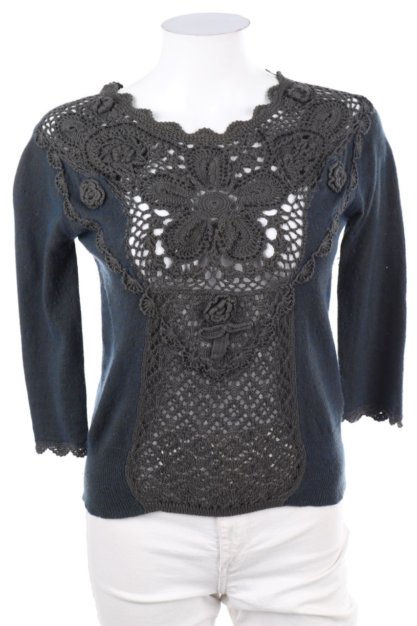 NOA NOA - Strick-Pullover mit Perlen - XS