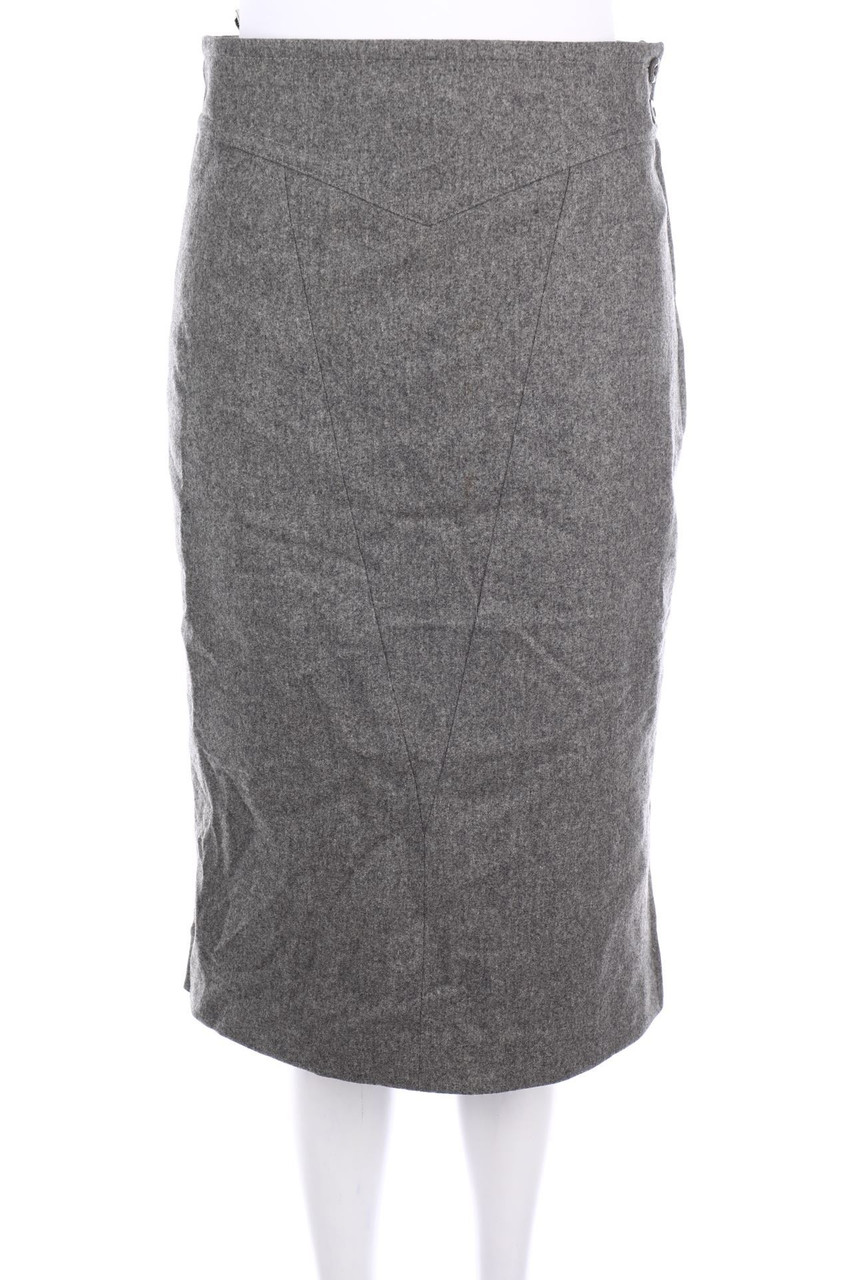 ESCADA - Vintage-Bleistift-Rock aus Schurwolle - D 36