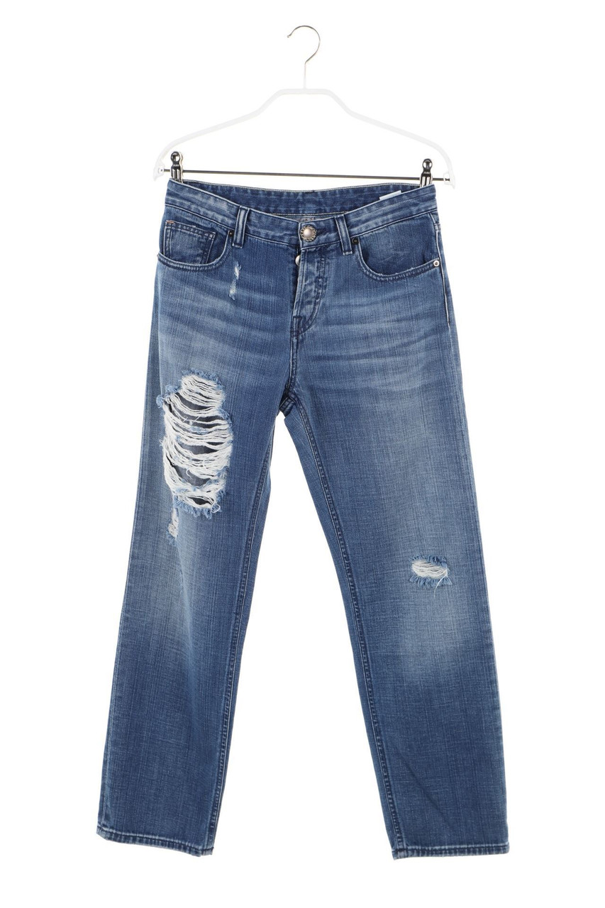 JIJIL - Destroyed-Mom-Jeans - W26