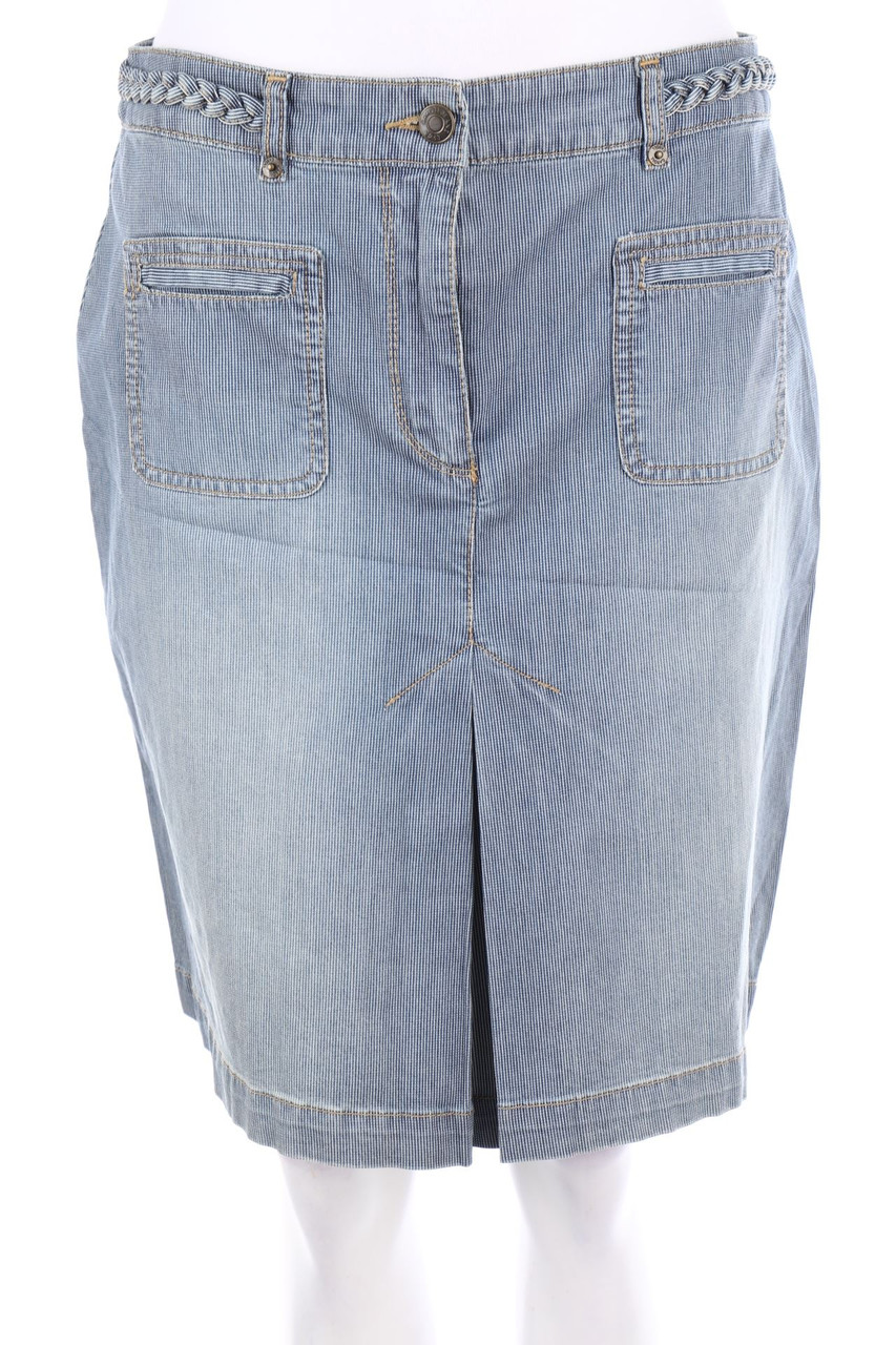 CAROLL - Jeansrock mit Nadelstreifen - D 38