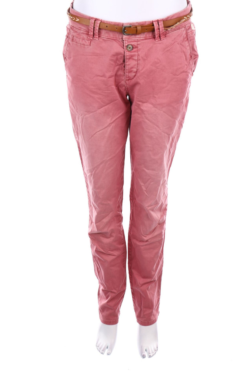 ESPRIT - Used Look Skinny-Jeans mit Gürtel - D 38