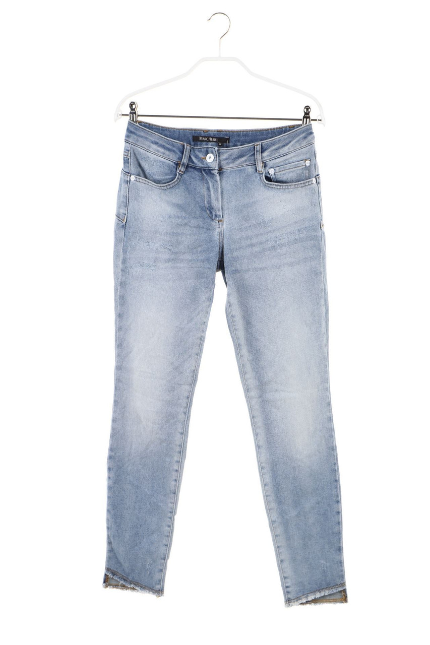 MARC AUREL - Used Look Skinny-Jeans - D 34