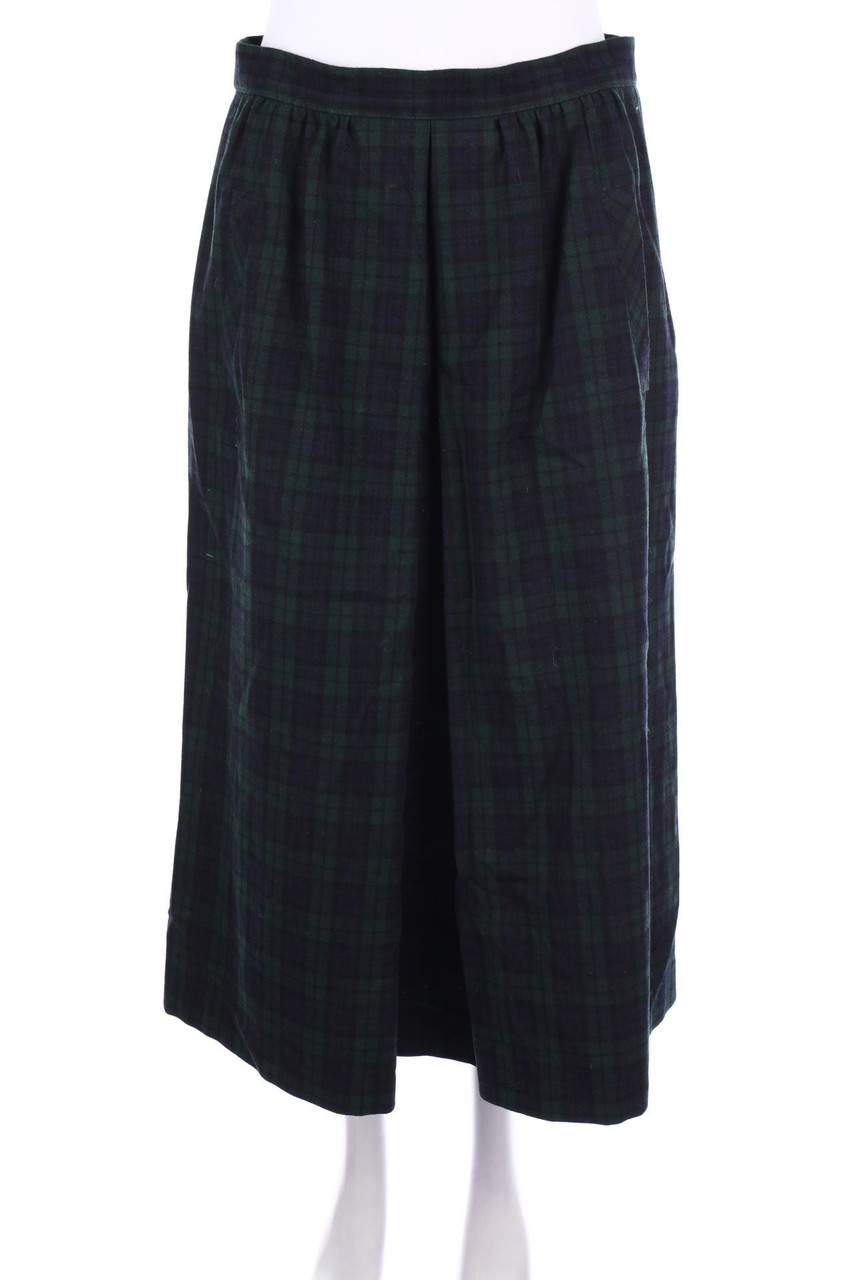 ROWLAND´S OF BATH - Tartan-Rock aus Woll-Mix - D 42