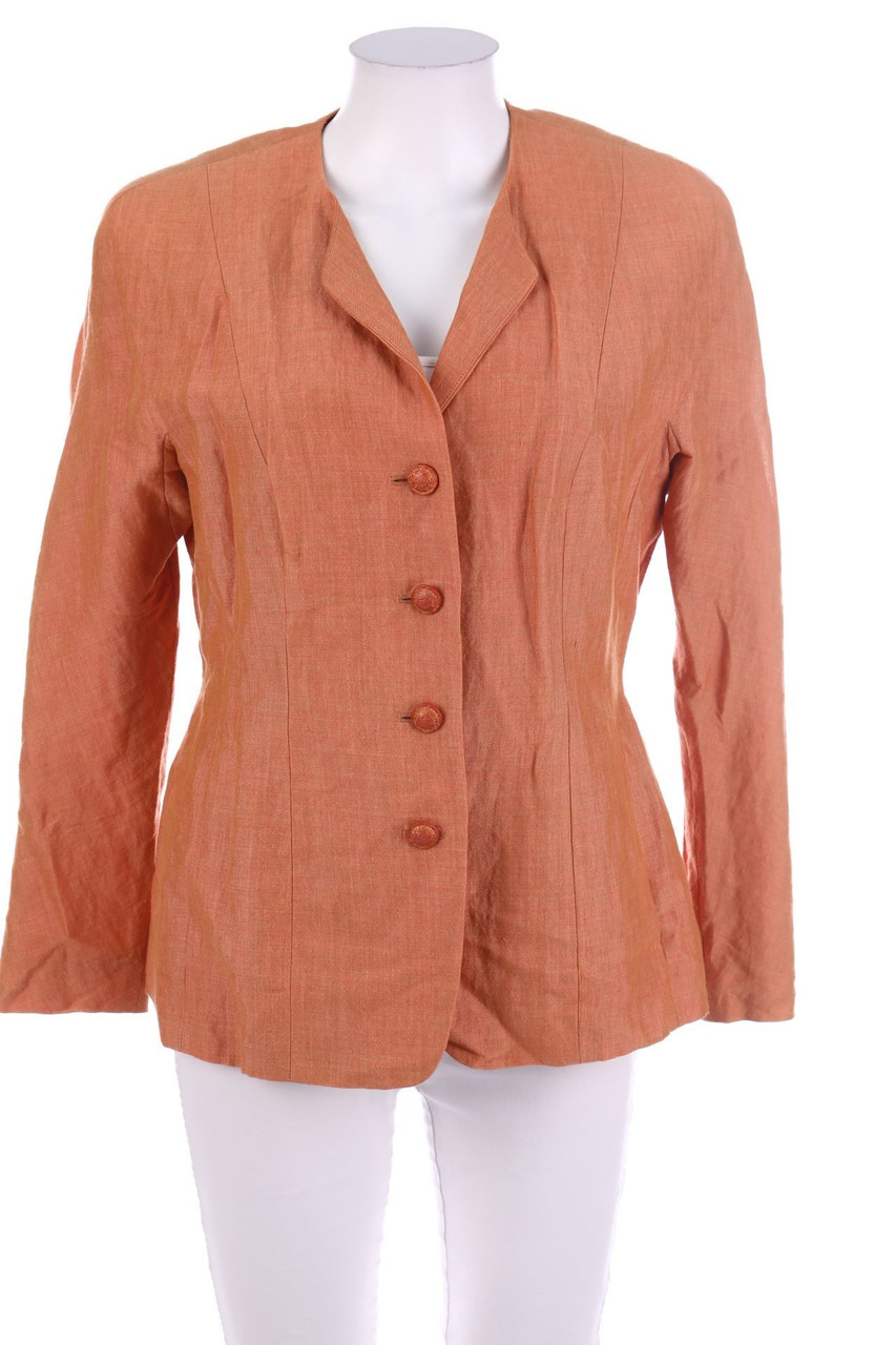 she - Blazer aus Leinen-Mix - D 38