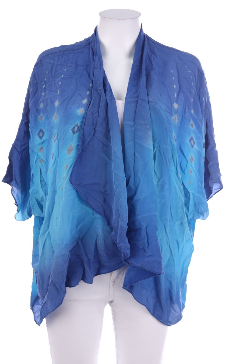 DW-SHOP - Kimono mit Print aus Seide - D 44-46
