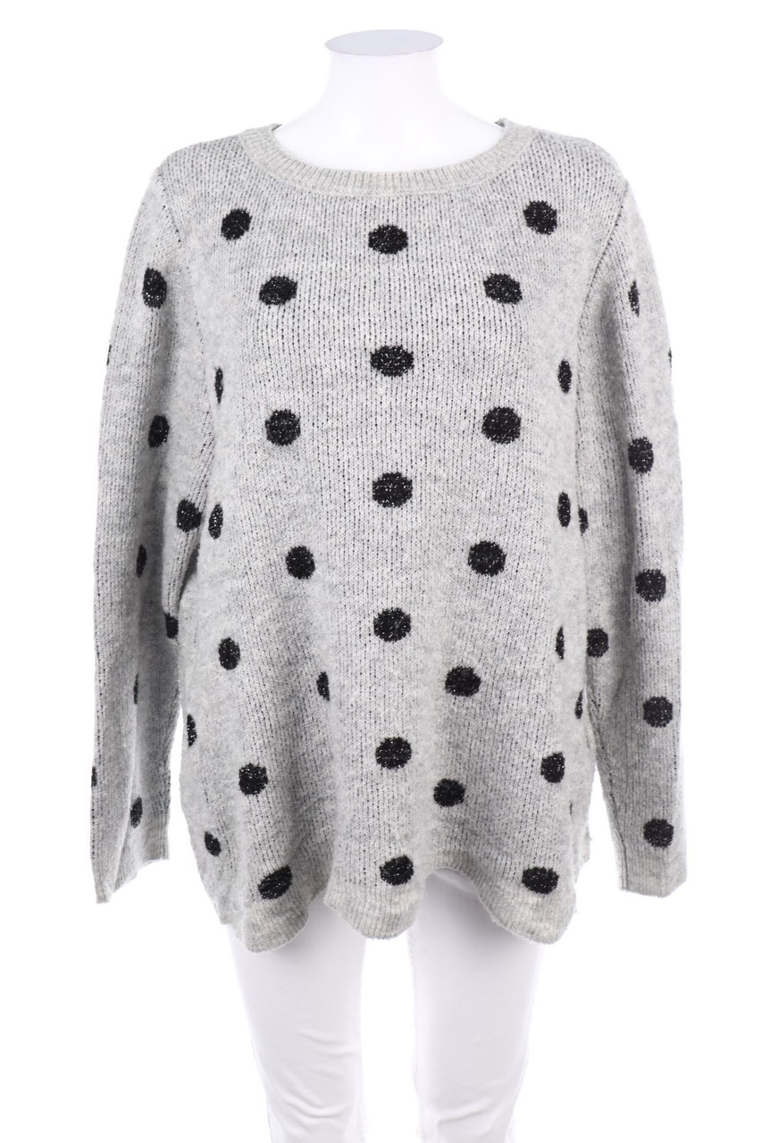 Yessica by C&A - Strick-Pullover mit Punkten - L