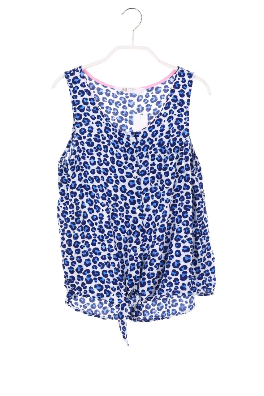 H&M - Bluse mit Leo-Print - 170