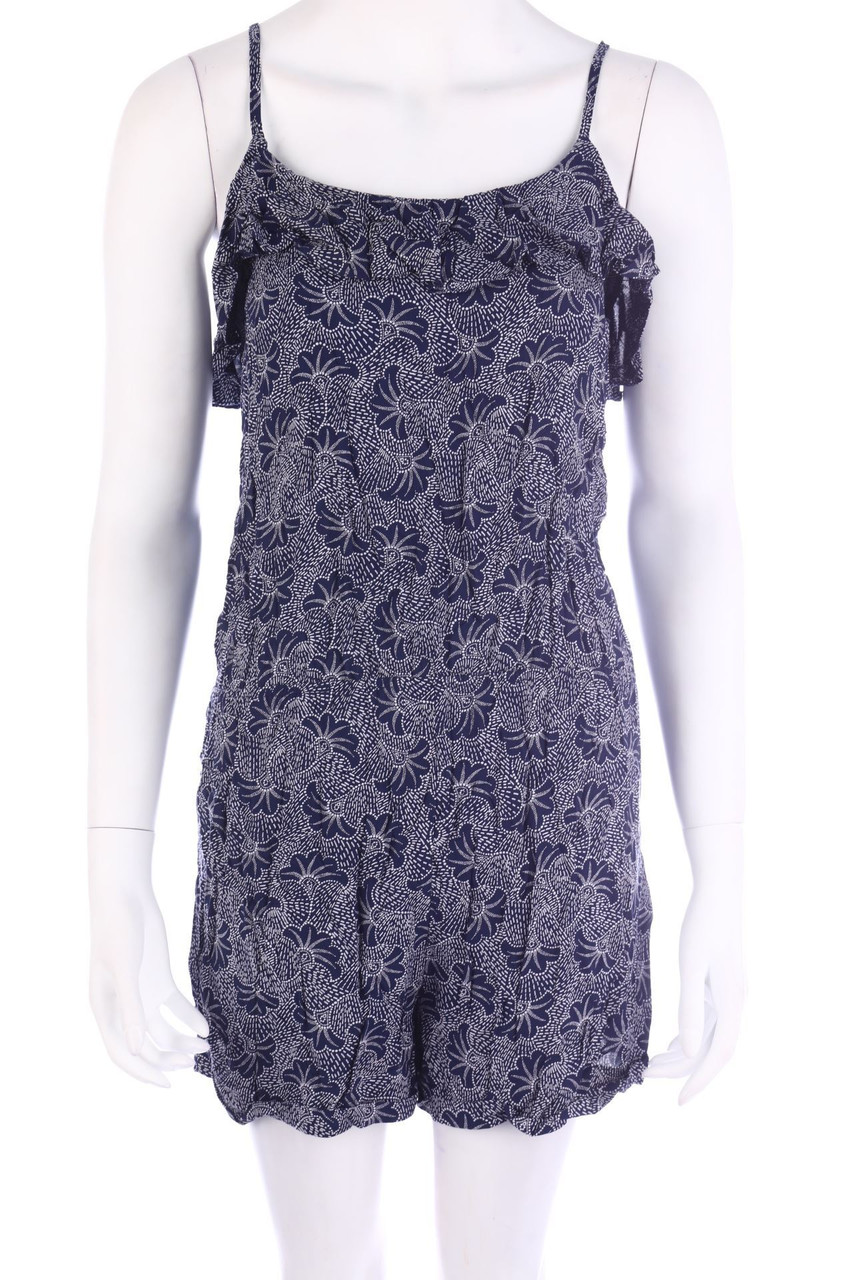 C&A - Playsuit mit Blumen-Print - S