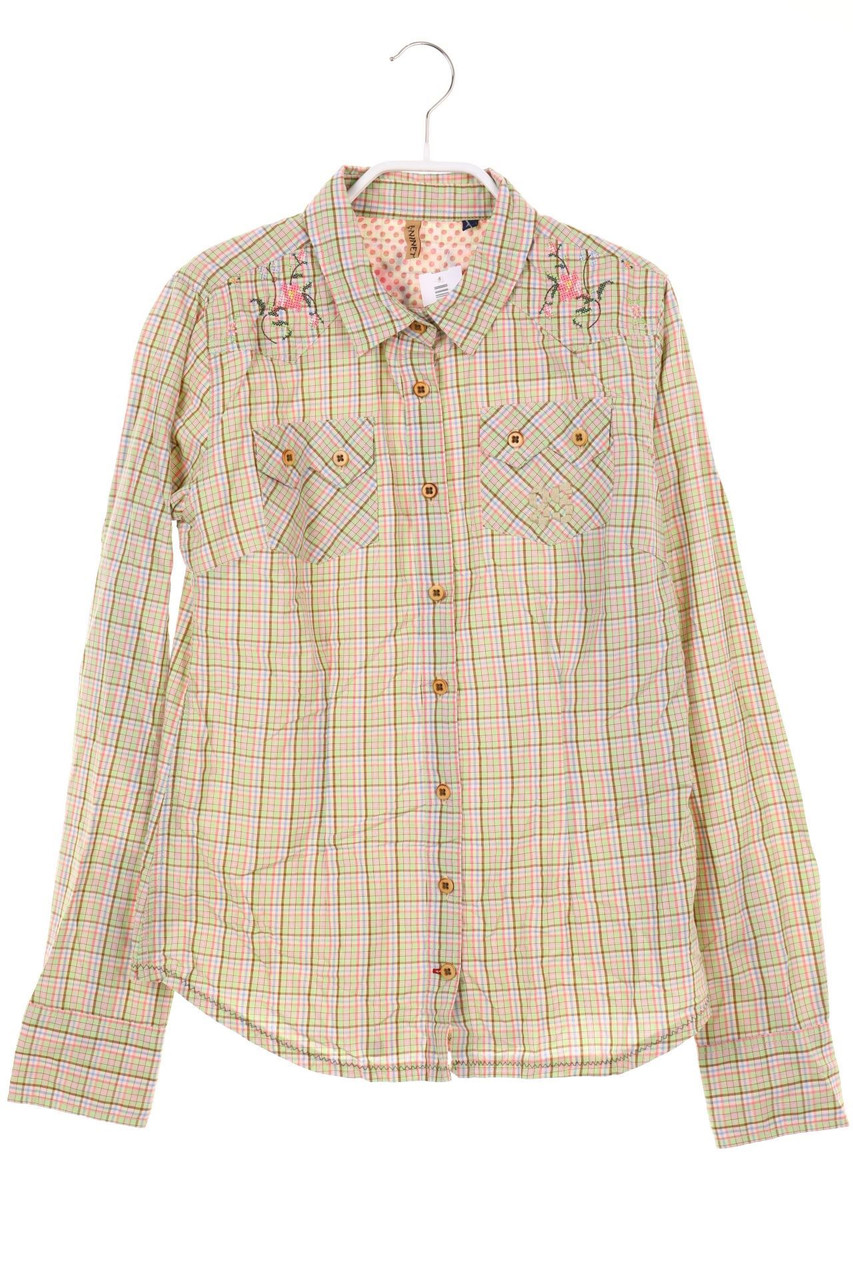 R95th - Karo-Bluse mit Stickereien - 164
