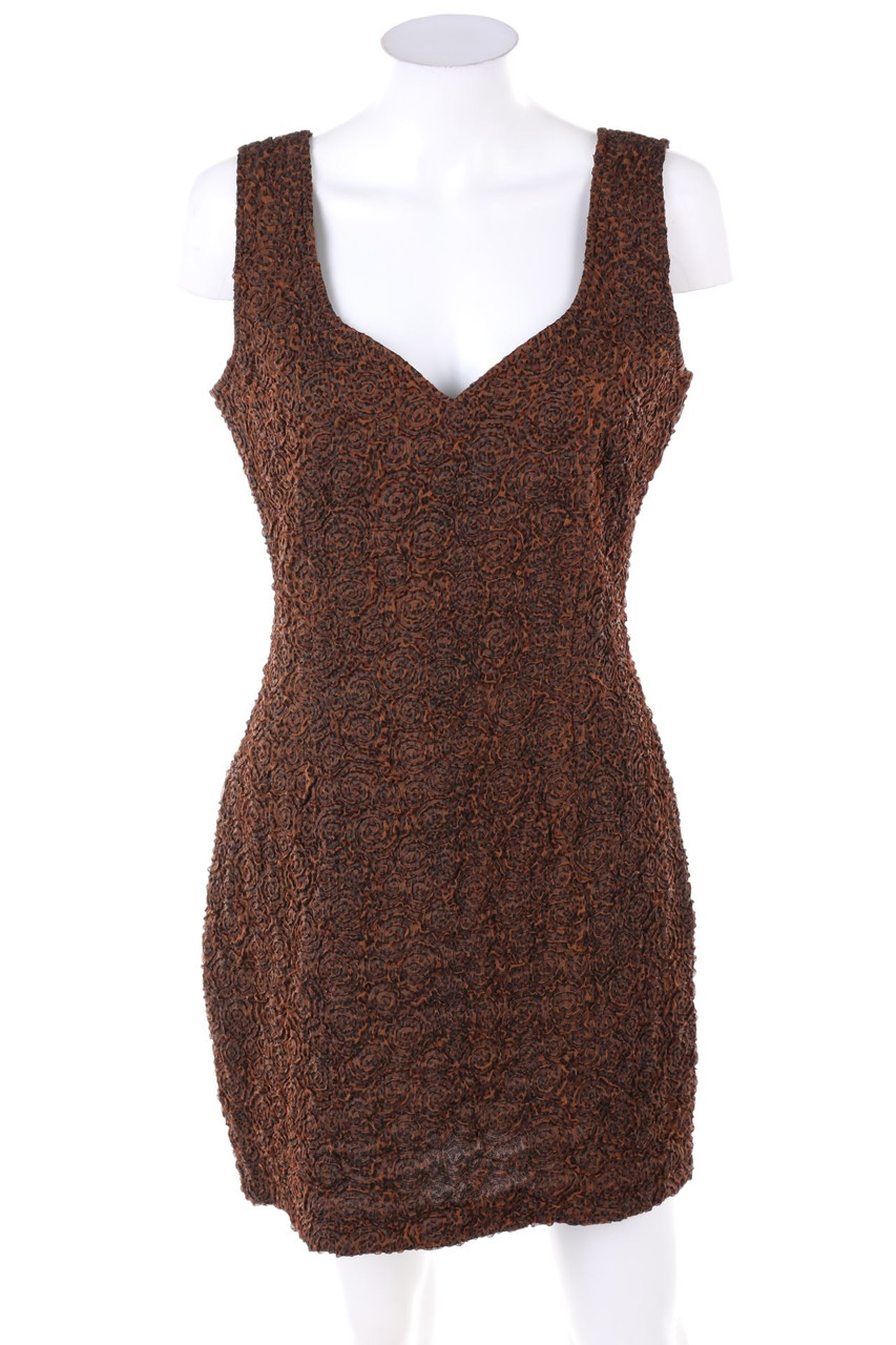 MAIK HAROLD - Vintage-Minikleid mit Leo-Print - M