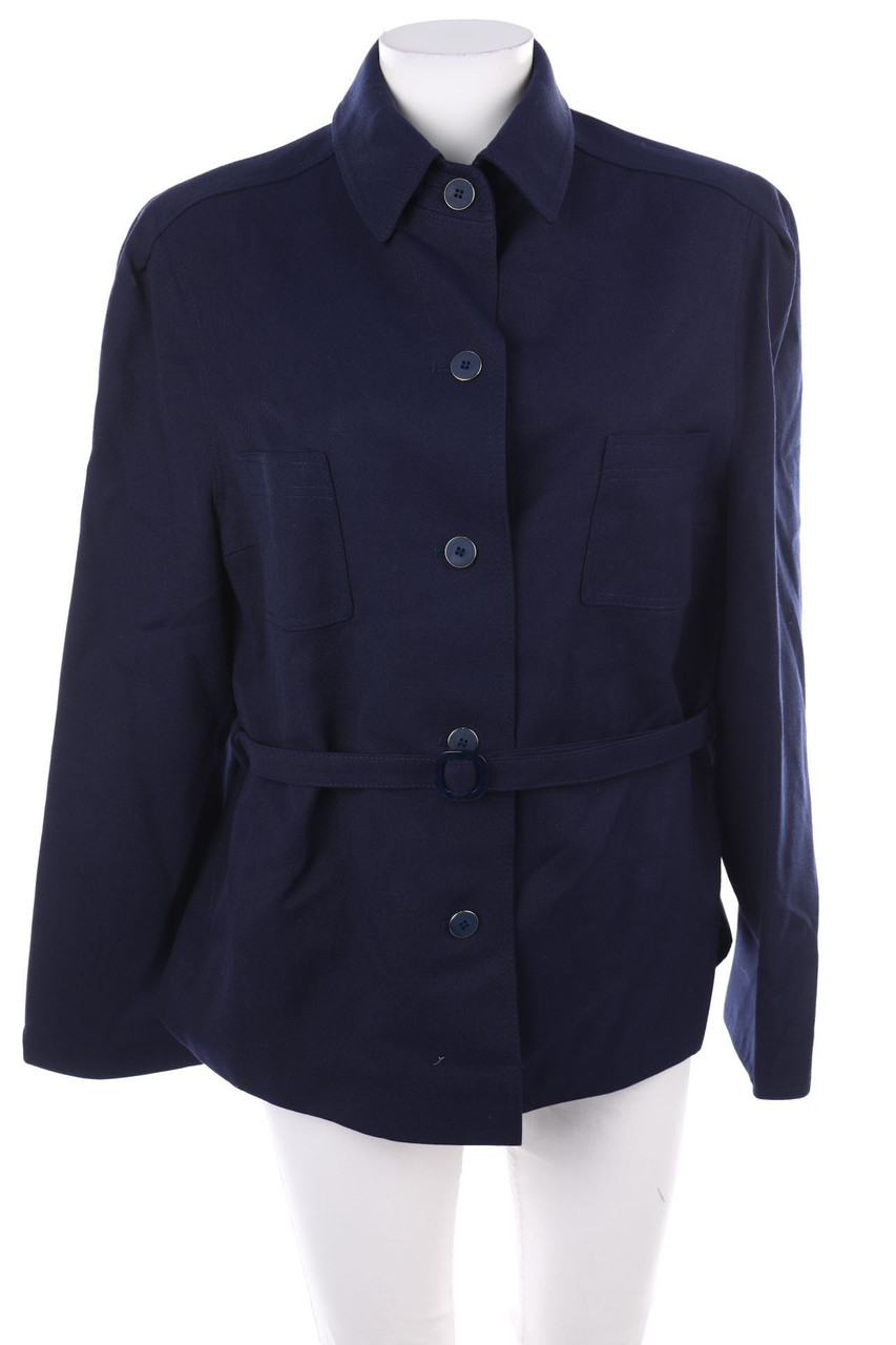 VINTAGE - Vintage-Shacket-Jacke mit Gürtel - D 48