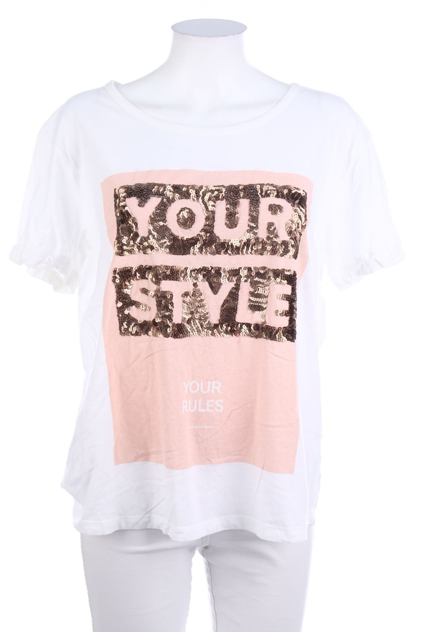 ROCk YOUR CURVES by Angelina K. - Kurzarm-Shirt - 2XL