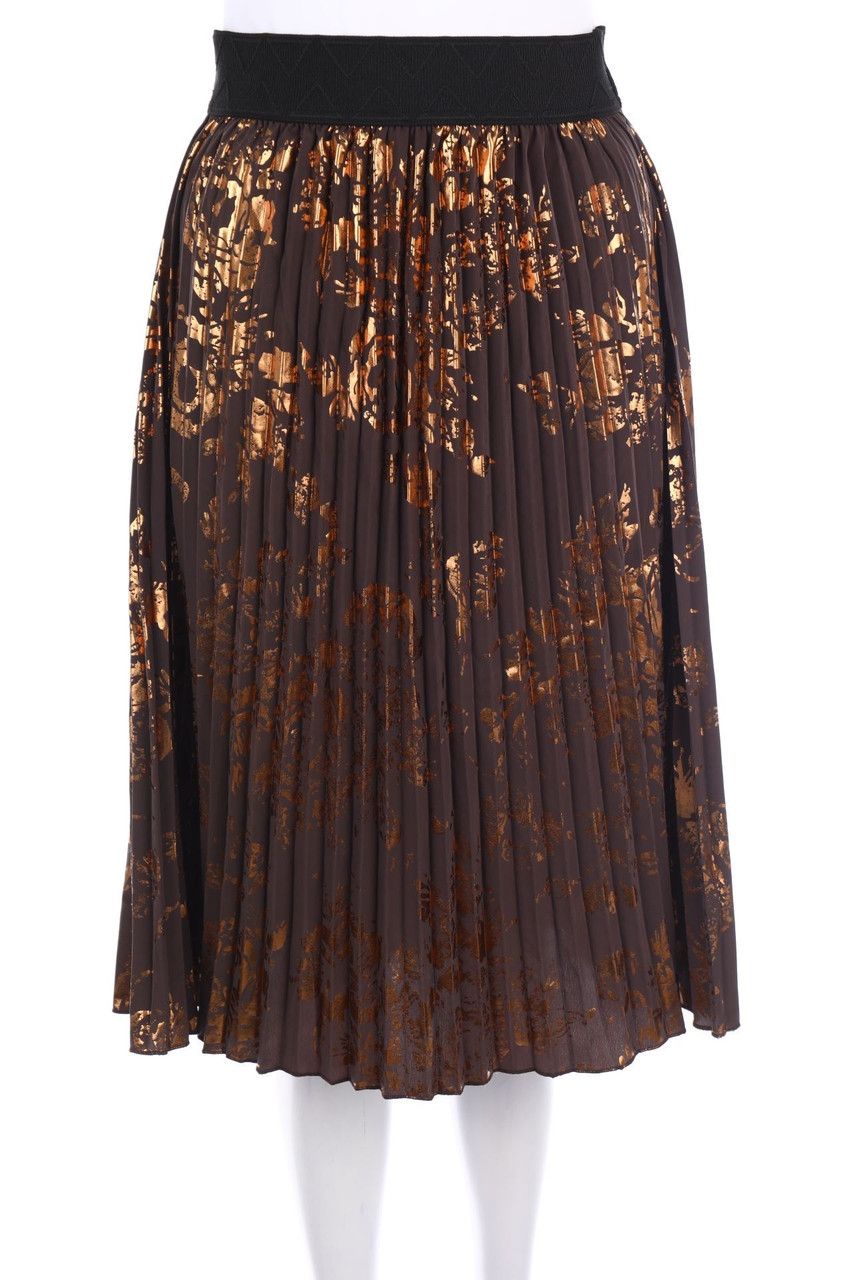 LuLaRoe - Plissé-Rock mit Metallic-Effekt - XS