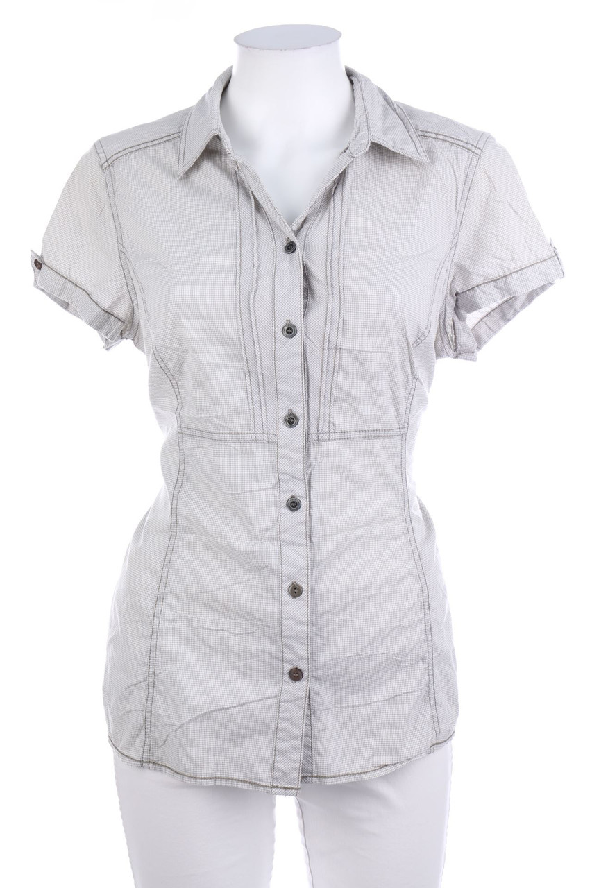 CECIL - Hemd-Bluse mit kurzem Ärmel - M