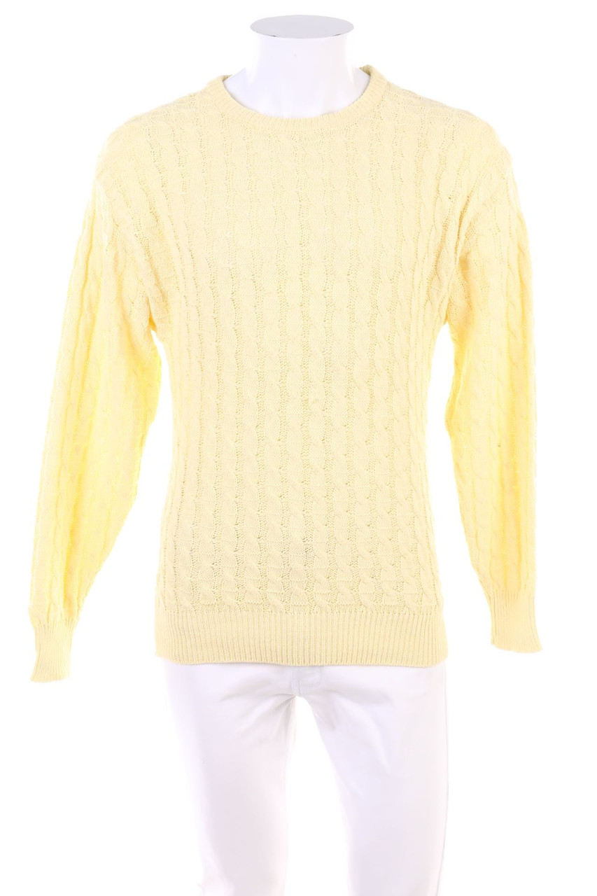 VINTAGE - Pullover mit Zopf-Muster - 48