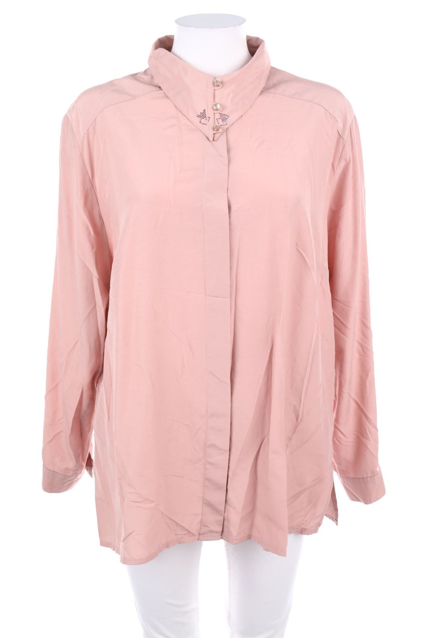 CHALOU - Hemd-Bluse mit Strass-Steinen - D 46