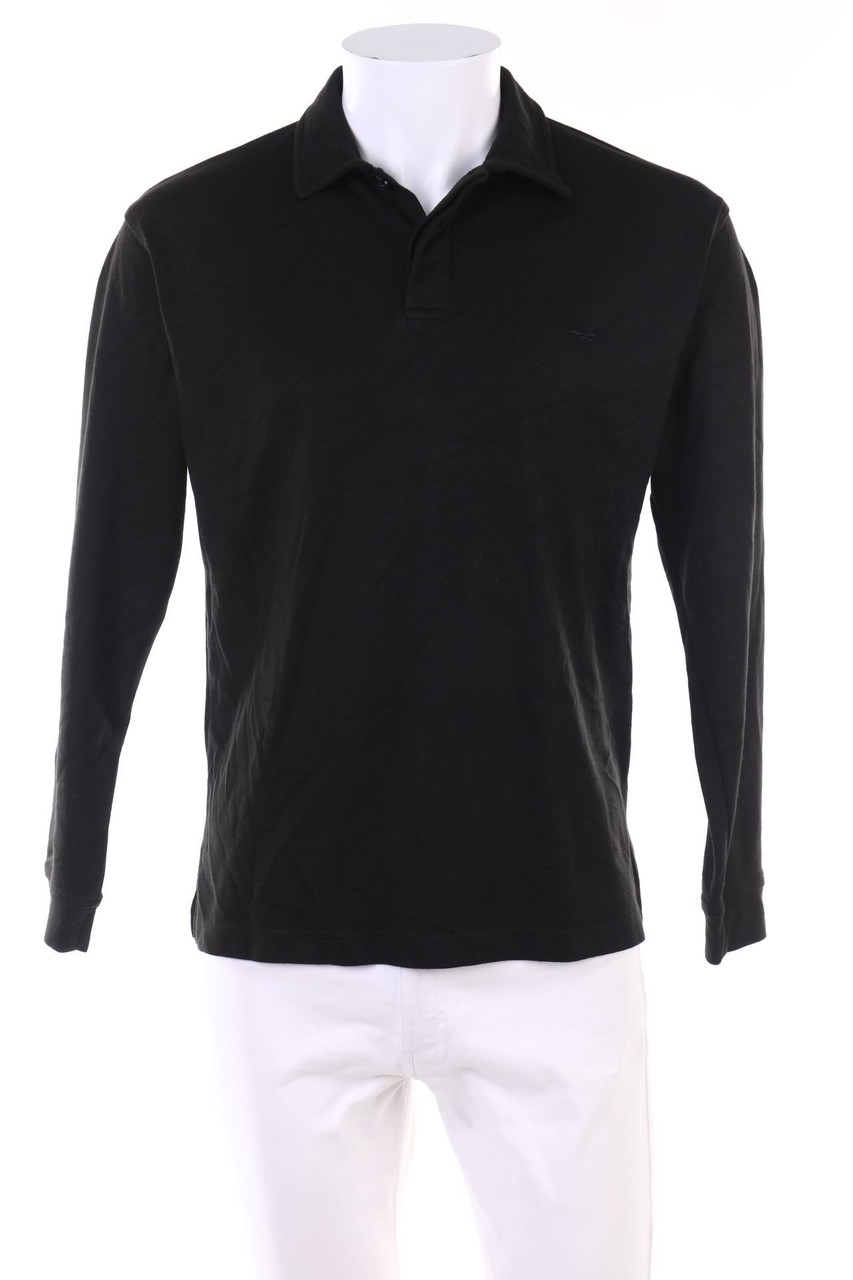 Wolsey - Longsleeve-Poloshirt mit Stickereien - S