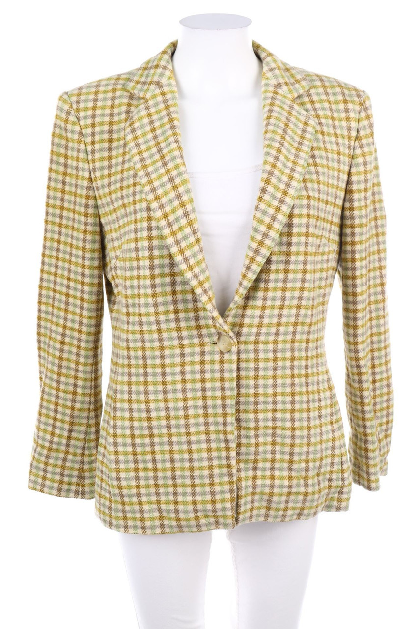 OuiSet - Blazer mit Karo-Muster - D 38