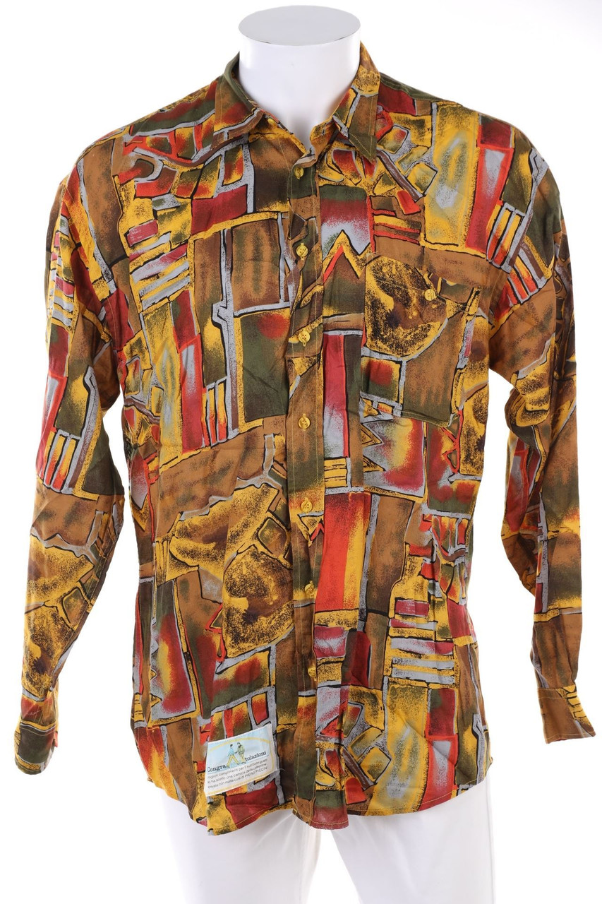 Piero Piccini - Hemd mit Print - 58