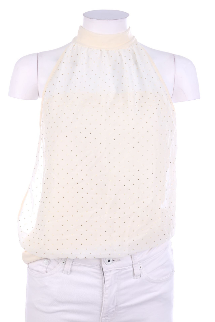 TOUT FEU TOUT FEMME - Neckholder-Top mit Strass-Steinen - D 34