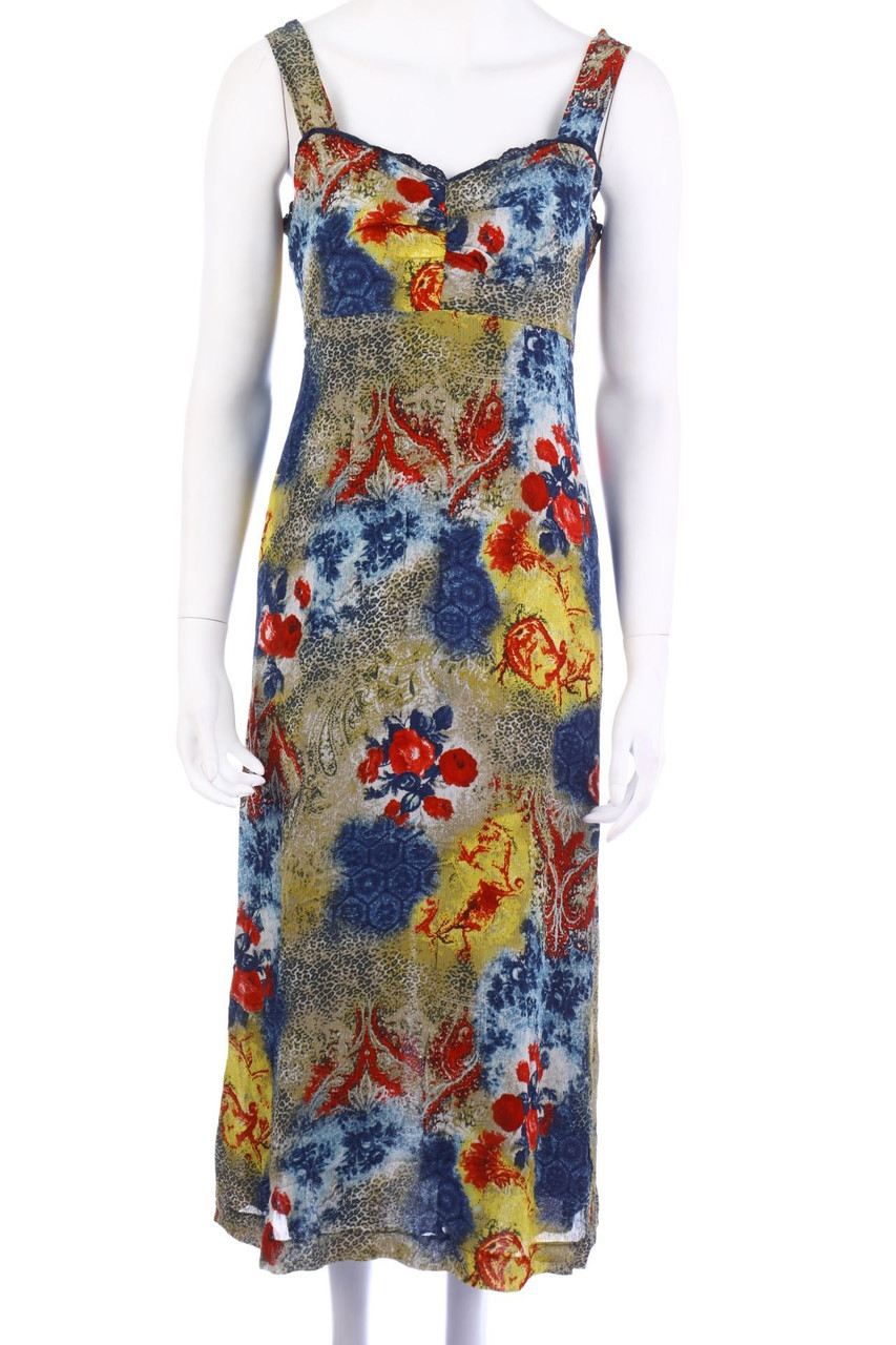 BASSET - Midikleid mit Print - D 40