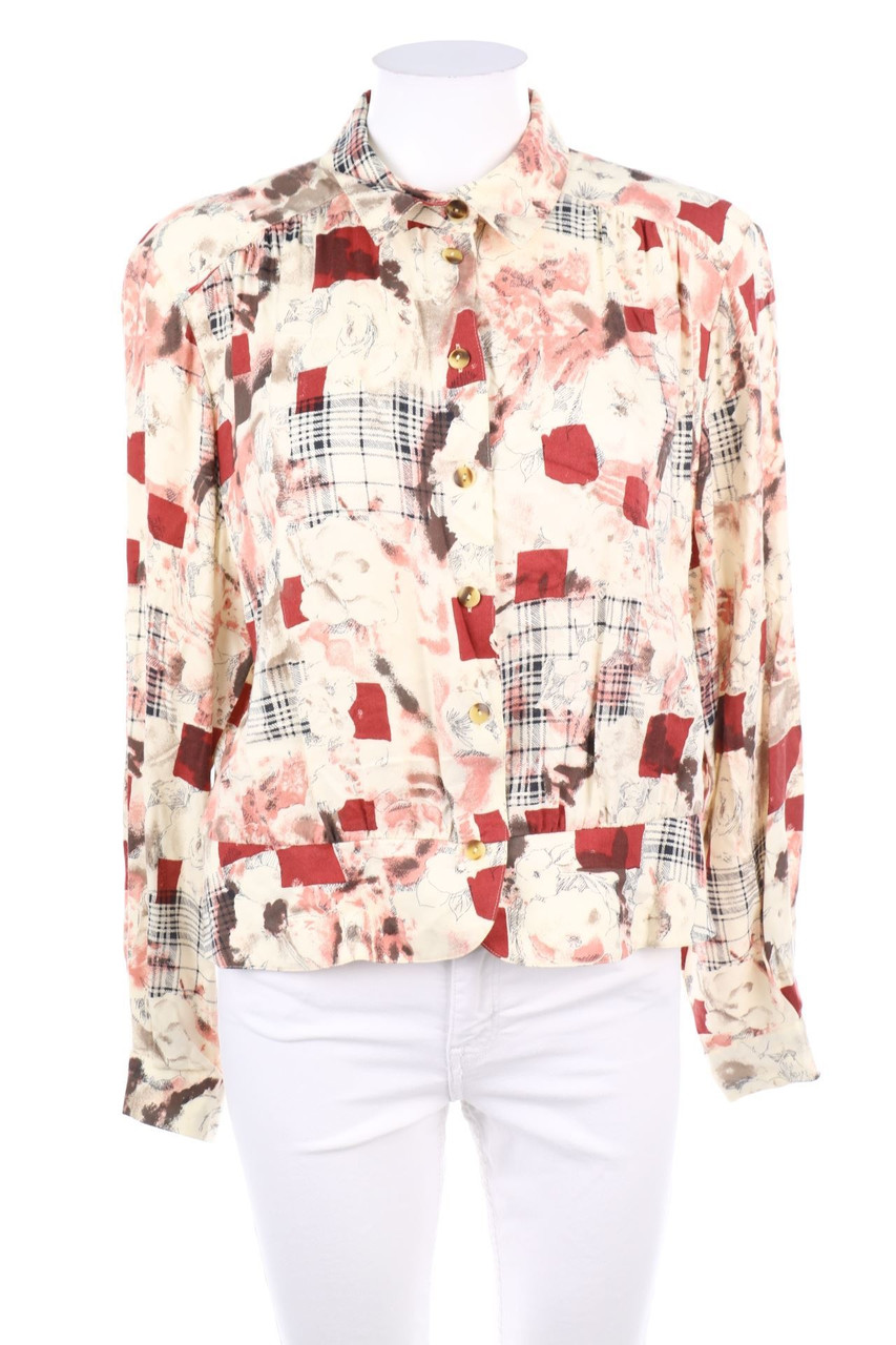 FRANKENWÄLDER - Vintage-Bluse - D 44