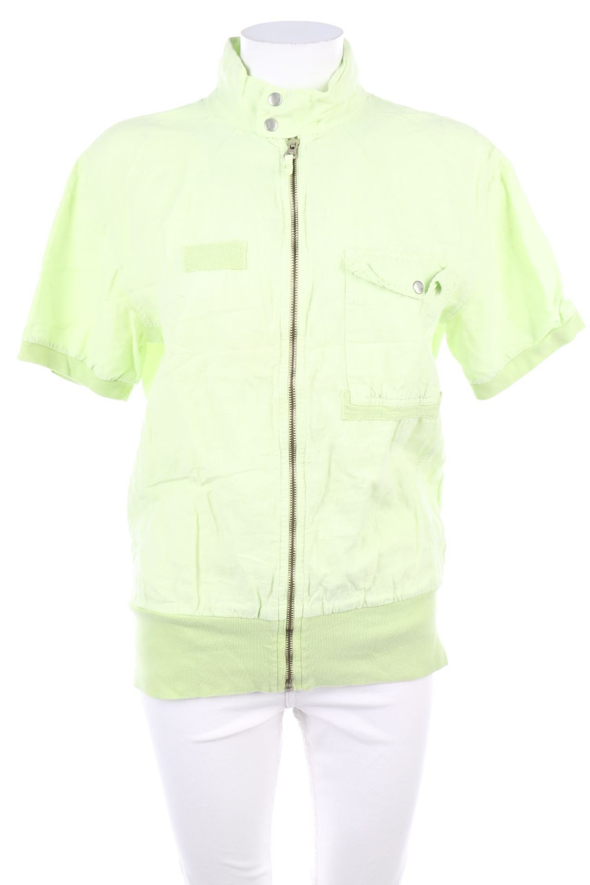 HardSoda - Kurzarm-Jacke aus Leinen-Mix - L