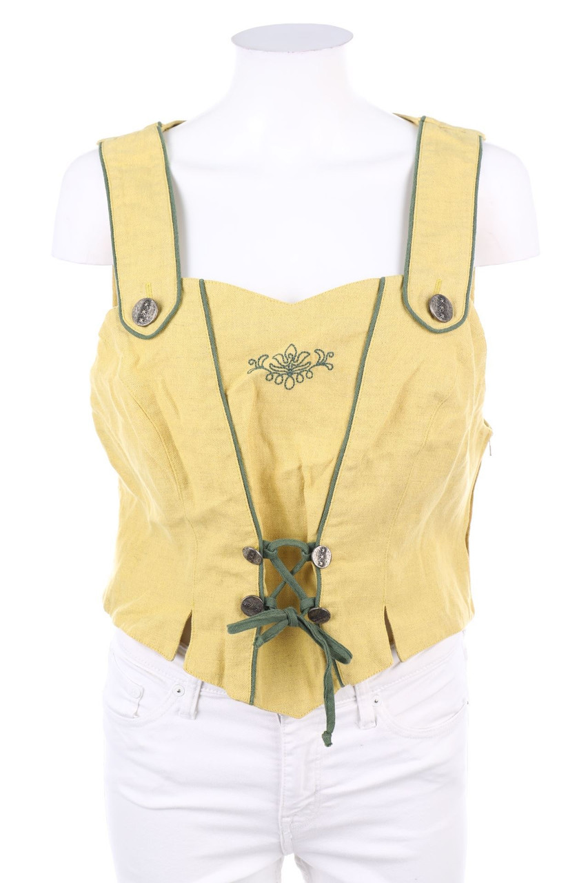 MEICO - Trachten-Bluse mit Leinen - D 44