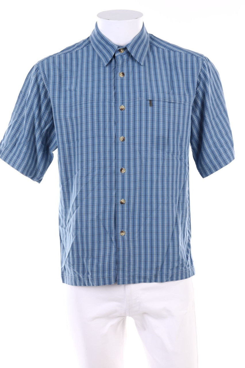 THE NORTH FACE - Kurzarm-Hemd mit Karo-Muster - S