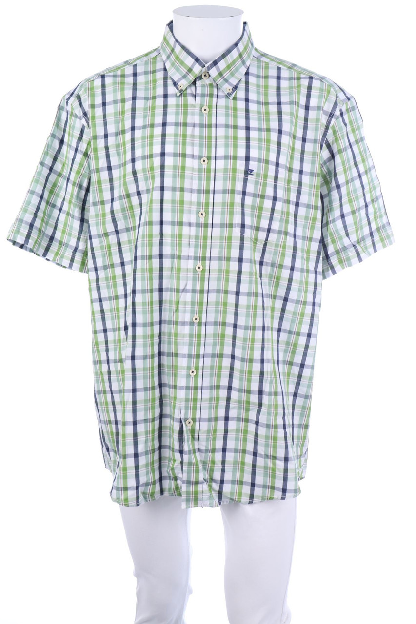 CASA MODA - kariertes Button-down-Hemd - 2XL