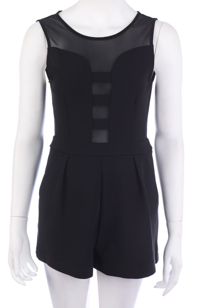 TALLY WEiJL - Playsuit mit Mesh-Einsatz - S