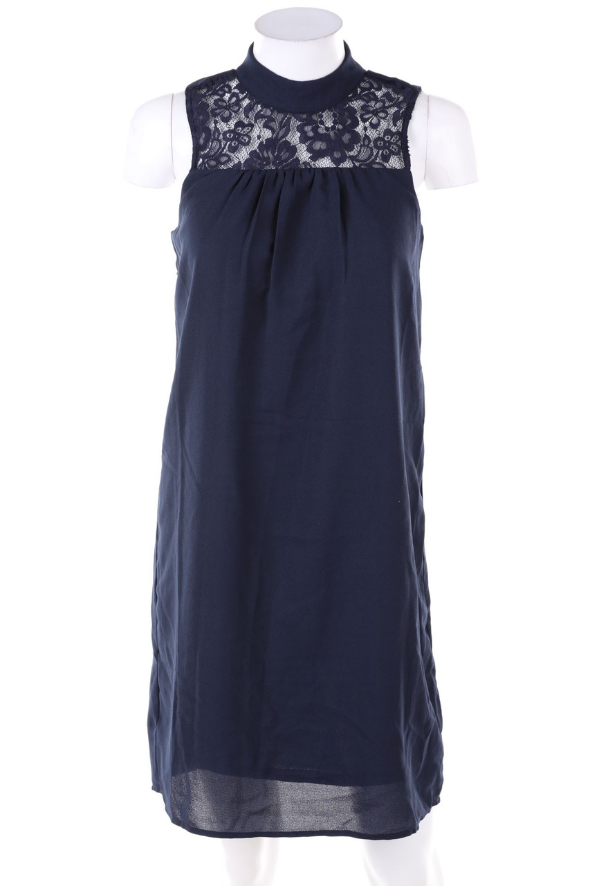 Ohne Label - Cocktailkleid mit Spitze - D 34-36