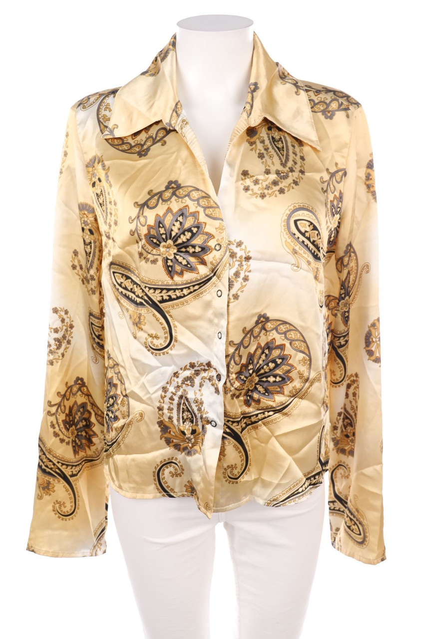 KOTON - Vintage-Satin-Bluse - D 42