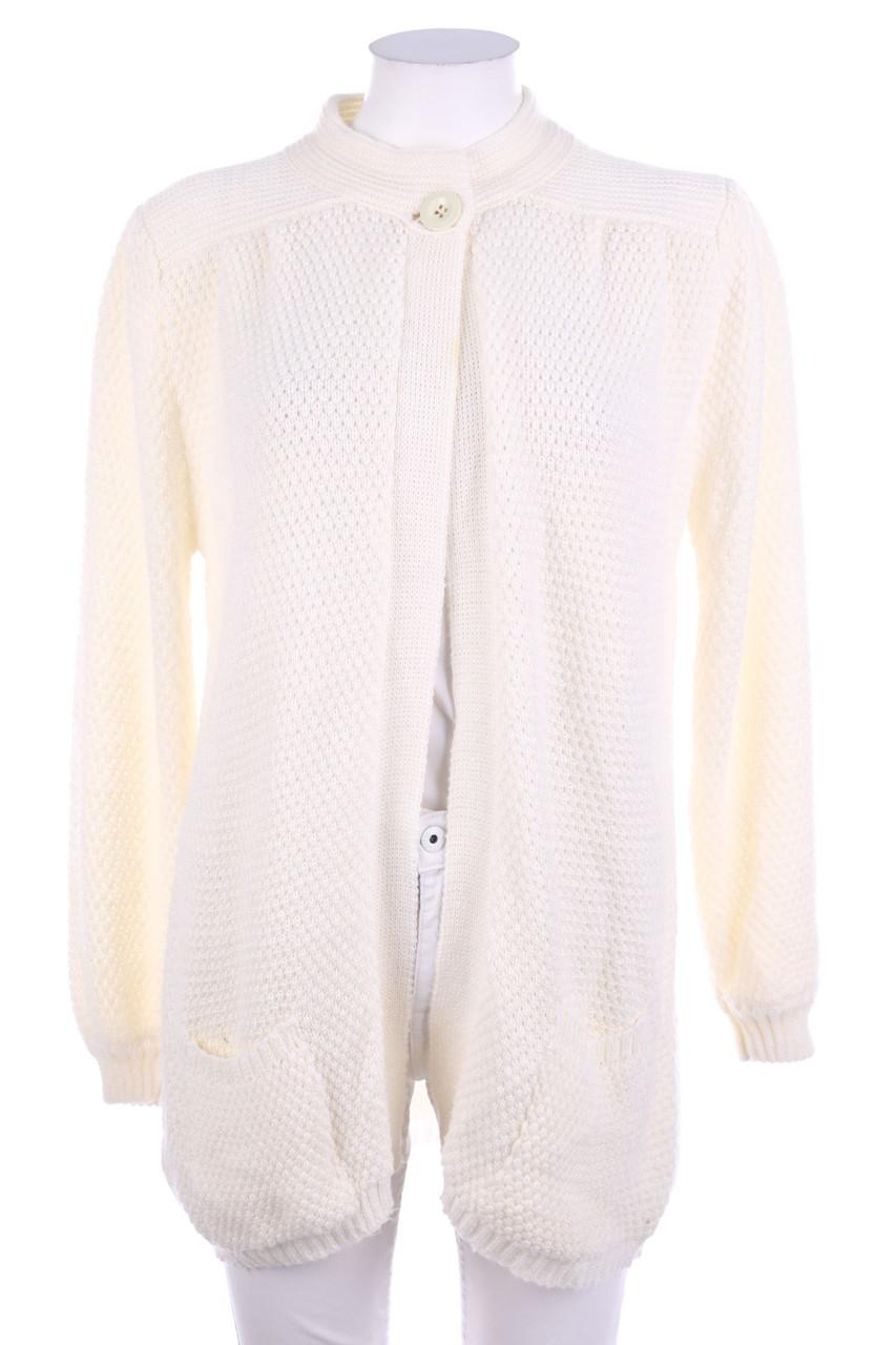 Ohne Label - Cardigan mit Leinen - M