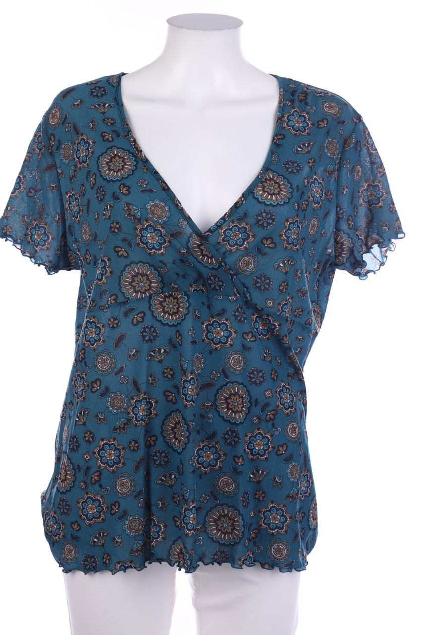 BIAGGINI - Kurzarm-Bluse - XL