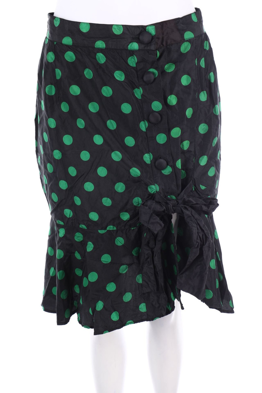 GRAZIA FAVA - Seiden-Rock mit Polka Dots - D 44