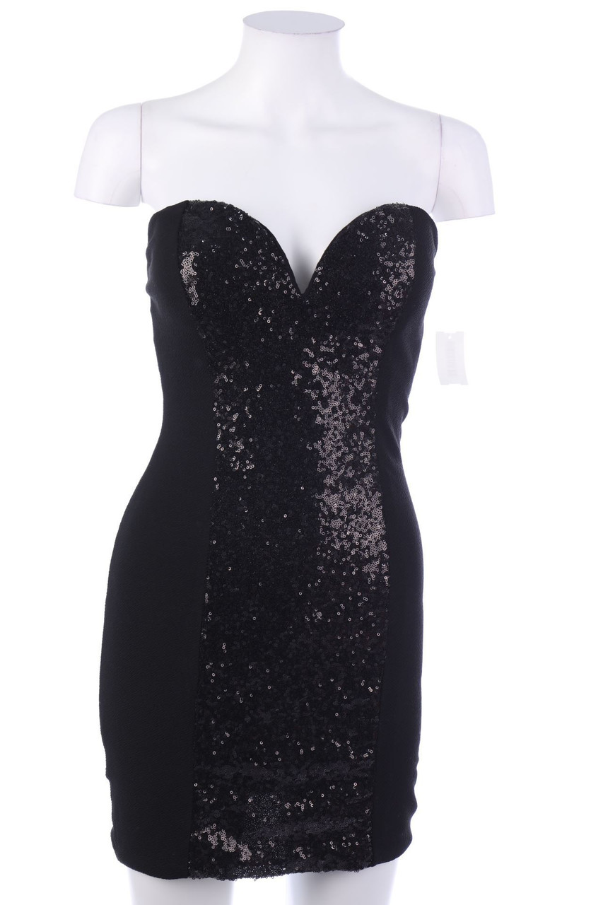 Ohne Label - Kleid mit Pailletten - S