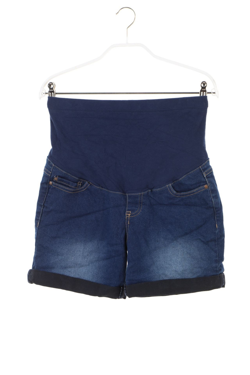 SECONDHAND - Umstands-Used Look Jeans-Shorts - D 34