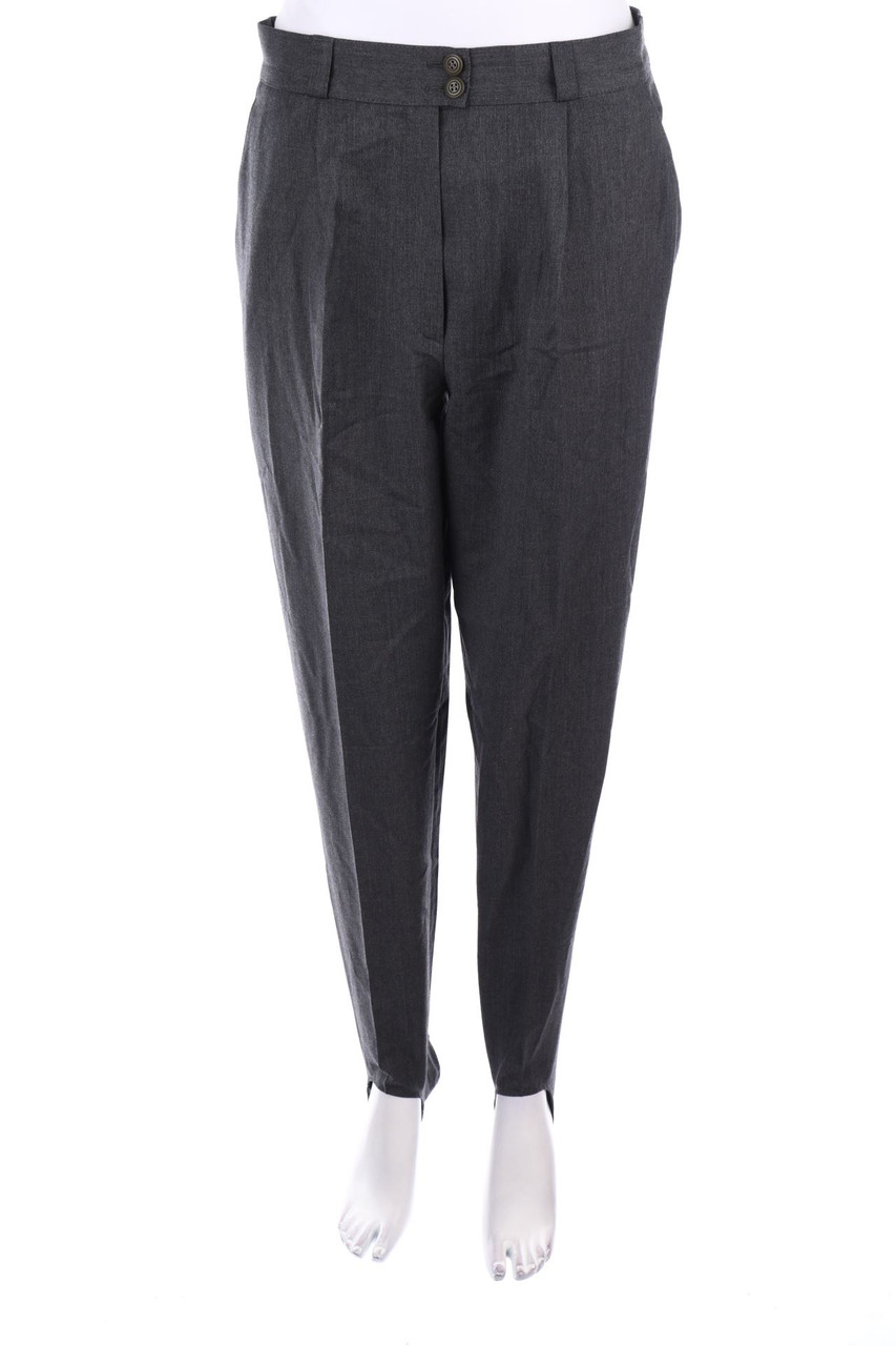 BRAX - Schurwoll-Bundfaltenhose mit Stretch - D 40
