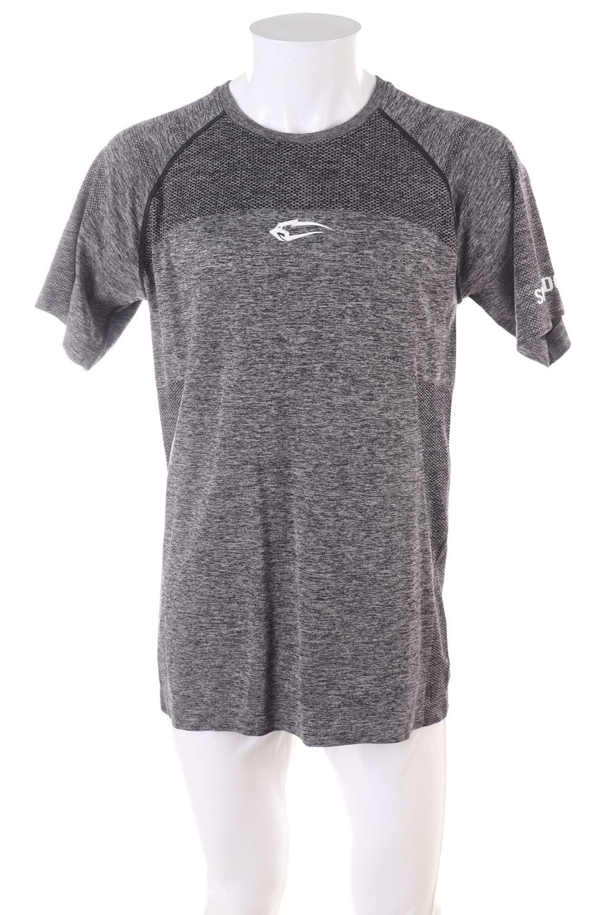 SMILODOX - Sport-Shirt mit Logo-Print - XL