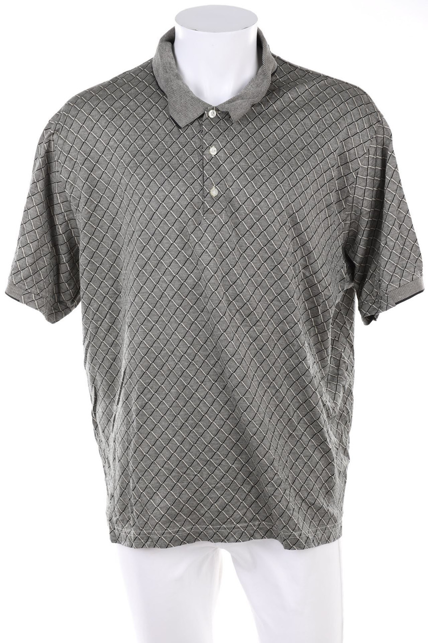 Hathaway - Poloshirt mit Muster - XXL