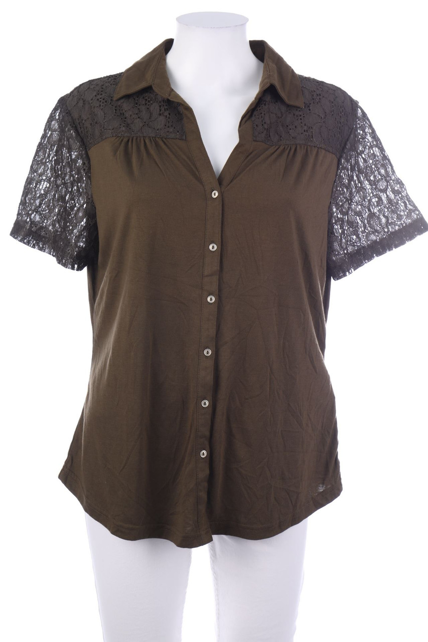 C&A - Kurzarm-Bluse - XL